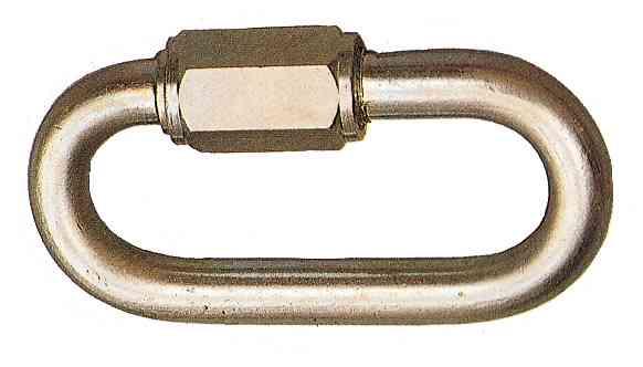 25,0 PZ Di MAGLIA DI GIUNZIONE ACCIAIO ZINCATO 10 MM