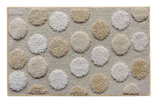 1,0 PZ Di TAPPETO BAGNO IOS 50X80 CM BEIGE