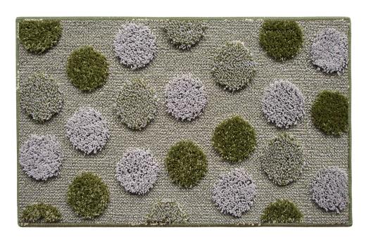 1,0 PZ Di TAPPETO BAGNO IOS 50X80 CM VERDE