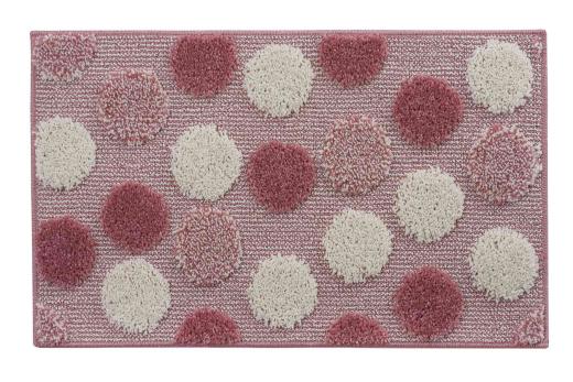 1,0 PZ Di TAPPETO BAGNO IOS 50X80 CM PRUGNA