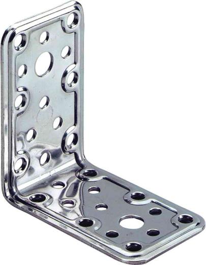 5,0 PZ Di PIASTRA 771/IN ANGOLARE INOX 50X60X60 MM