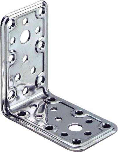 5,0 PZ Di PIASTRA 771/IN ANGOLARE INOX 50X80X80 MM
