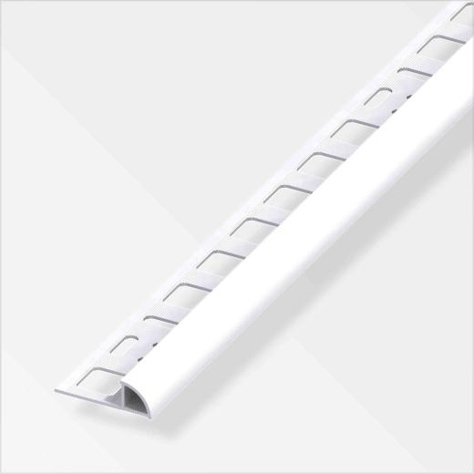 5,0 PZ Di PROFILO JOLLY PVC 10 MM H 250 CM BIANCO