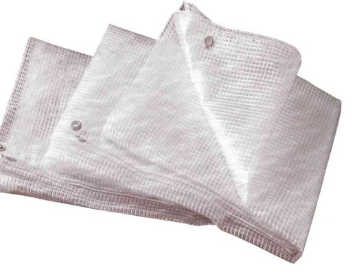6,0 PZ Di TELONE PE CRISTAL C/OCCHIOLI 180 G 2 X 3 M