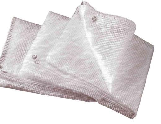 4,0 PZ Di TELONE PE CRISTAL C/OCCHIOLI 180 G 3 X 4 M