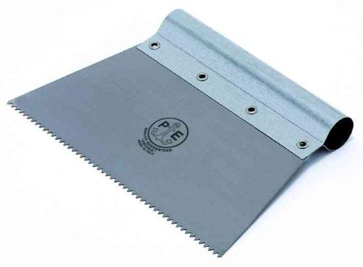 6,0 PZ Di SPATOLA DENTATA DENTE PICC. CM.20 ART.542*