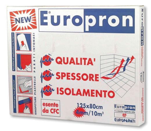 10,0 MQ Di ISOLPARETE CM.80 X 125 SPESS.MM.4