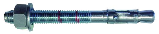 25,0 PZ Di BOSSONG TASSELLO ACCIAIO NWS-CE 16X125 MM