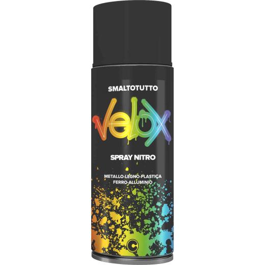 6,0 PZ Di VELOX SPRAY NITRO NERO OPACO N.125