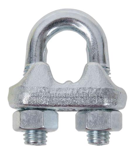 15,0 PZ Di MORSETTO PER FUNE ACCIAIO D 13 MM ROBUR GR.1/2*