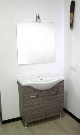 1,0 PZ Di MOBILE BAGNO ANTONELLA 2 ANTE  82 PALISSANDRO