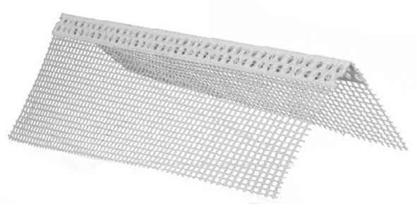 60,0 PZ Di PARASPIGOLO PVC CON RETE 12X8 MM H 250 CM