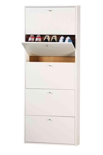1,0 PZ Di KIT SCARPIERA 5 RIBALTE 65X15X164 BIANCO 1307