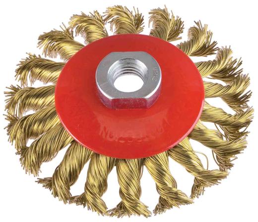 1,0 PZ Di POGGI 468.30 SPAZZOLA CIRCOL MAZZ RITOR D 100 MM
