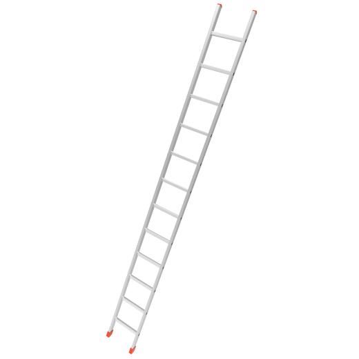 1,0 PZ Di SCALA ALL. SEMPLICE DA APPOGGIO 12 GRADINI H 3,5 M