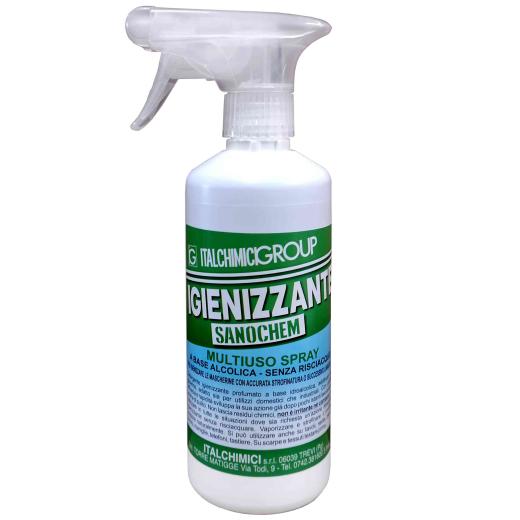 15,0 PZ Di IGIENIZZANTE SANOCHEM SPRAY 500ML MULTIUSO