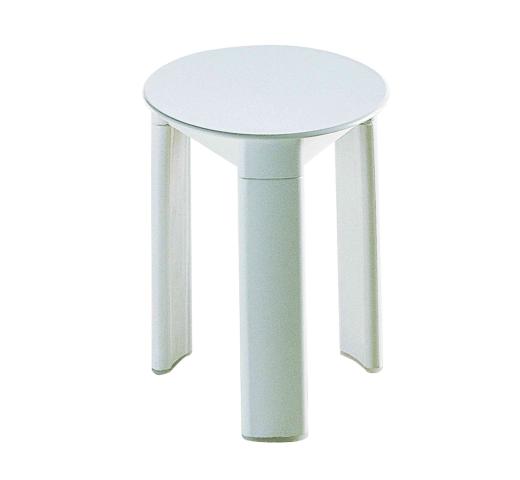 1,0 PZ Di GEDY 2072 SGABELLO TRIO BIANCO