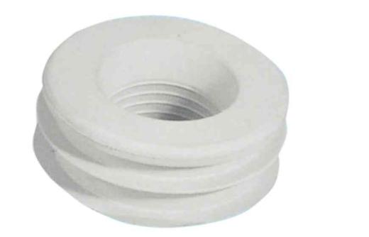 25,0 PZ Di MORSETTO PER WC STANDARD 60X30 MM BIANCO*