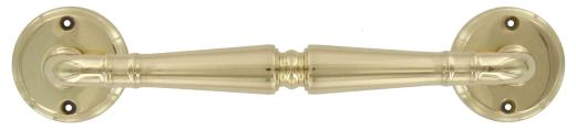 2,0 PZ Di MANIGLIONE OTTONE 603   260 MM LUCIDO VERNICIATO
