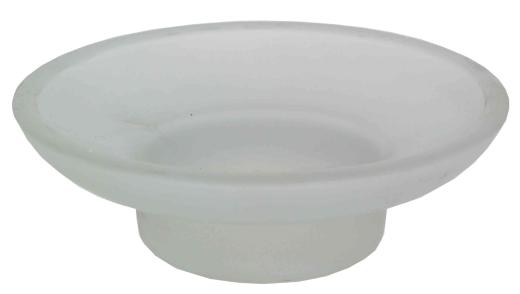 1,0 PZ Di PORTASAPONE RICAMBIO SATINATO PER TONDO