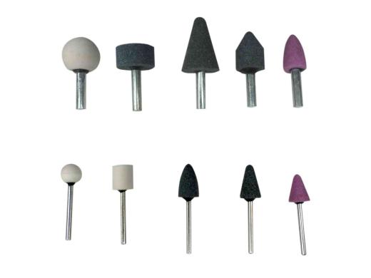 1,0 CF Di SET 10 MOLE ABRASIVE GAMBO 3 E 5 MM