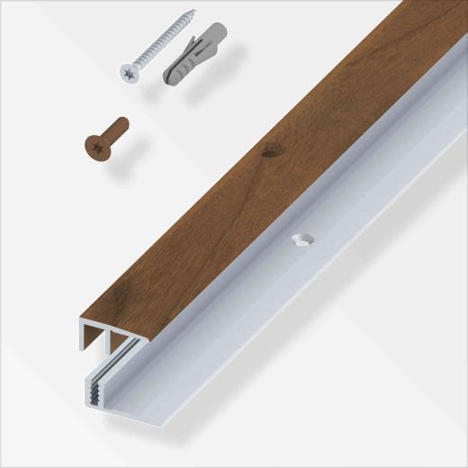 1,0 PZ Di RACCORDO BALCONE PER PARQUET NOCE NAT. 100 CM