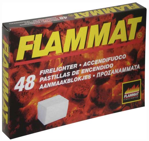 24,0 CF Di ACCENDIFUOCO 48 CUBI FLAMMAT