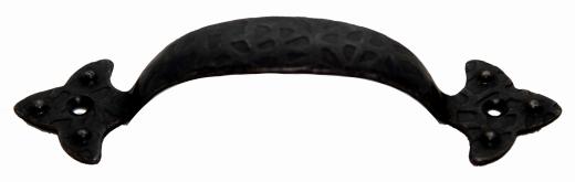 6,0 BL Di BL MANIGLIA FERRO BATTUTO 316  90 MM 2 PZ