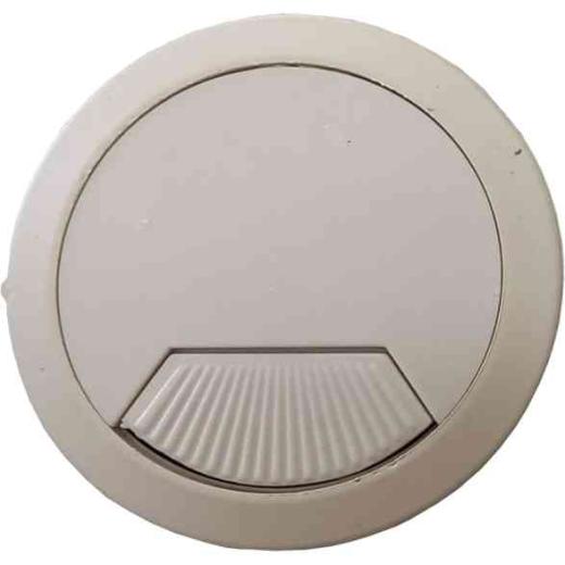 20,0 PZ Di BOCCHETTA PASSACAVI D 60 MM PLASTICA GRIGIO