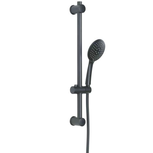 1 PZ Di GEDY TECH 13 SALISCENDI 60 CM 3 GETTI NERO OPACO