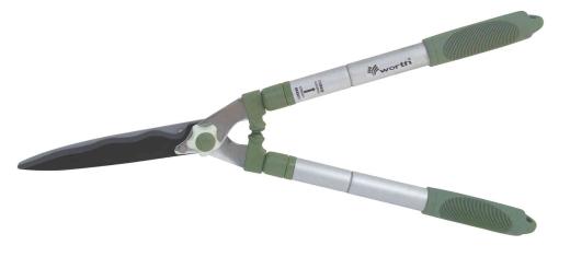 1,0 PZ Di WORTH 1124 FORBICI PER SIEPI TELESCOPICHE 63/80 CM