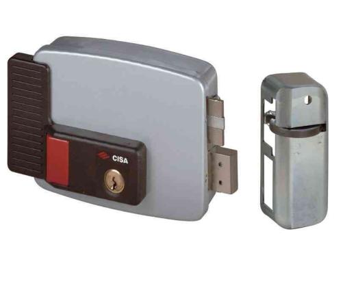 1,0 PZ Di CISA 11670 SERRATURA ELETTRICA PER LEGNO 50 MM DX