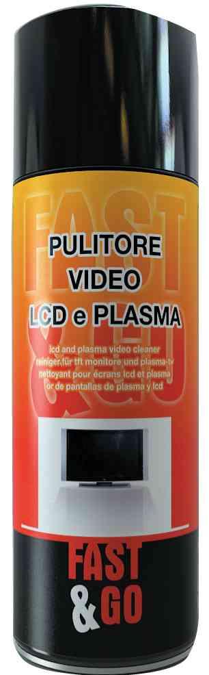 6,0 PZ Di FASTGO PULITORE VIDEO LCD E PLASMA 400 ML
