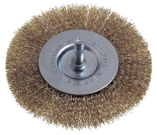 10,0 PZ Di POGGI 469.00 SPAZZOLA CIRCOL ACCIAIO G6 D  50 MM
