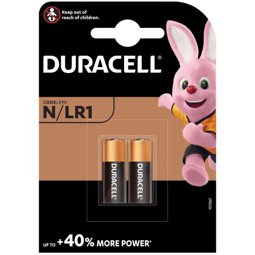 10,0 BL Di DURACELL PILA ALCALINA 1,5V.N/LR1 PZ.2