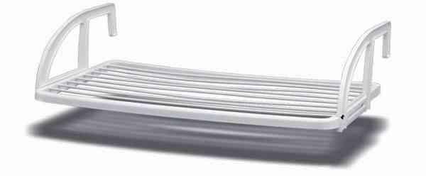 1,0 PZ Di STENDIBIANCHERIA DA BALCONE RESINA 110X60X23