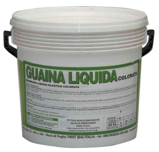 1,0 PZ Di GUAINA LIQUIDA RESINOSA GRIGIA  5 KG