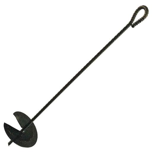 5,0 PZ Di TIRANTE PER VIGNETI 12X 800 MM DISCO D 125 MM