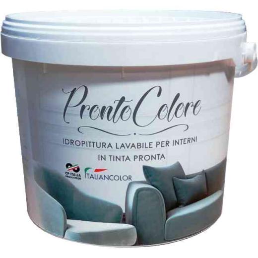 1,0 PZ Di IDROPITTURA LAVABILE PRONTOCOLORE 2,5 GRIGIO PIETR