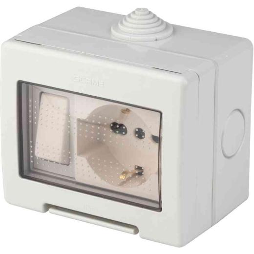 1,0 PZ Di POLYPOOL PP0170X CASSETTA EST. IP55 CON PULSANTE+P