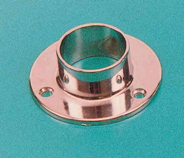 20,0 PZ Di GHIERA FISSA IN ZAMA PER TUBO D 25 MM CROMO