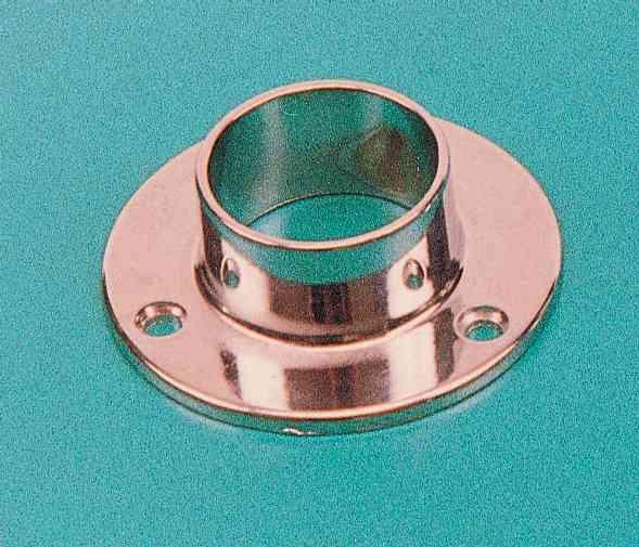 20,0 PZ Di GHIERA FISSA IN ZAMA PER TUBO D 30 MM CROMO