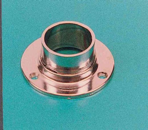 20,0 PZ Di GHIERA SVITABILE IN ZAMA TUBO D 18 MM CROMO**