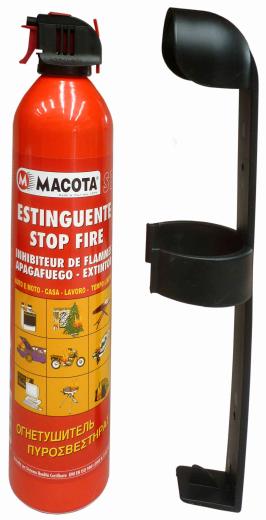 1,0 PZ Di ESTINTORE STOP FIRE CON SUPPORTO 700 ML