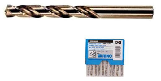 10,0 PZ Di PUNTA HSS AL COBALTO 5 HIGH QUALITY  4,0 MM