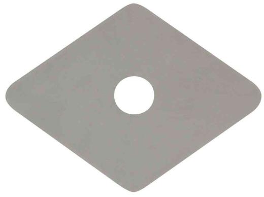 100,0 PZ Di RONDELLA PLASTICA ROMBOIDALE ART.353 28027027*