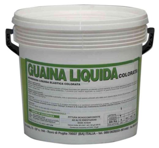 1,0 PZ Di GUAINA LIQUIDA RESINOSA BIANCA 20 KG