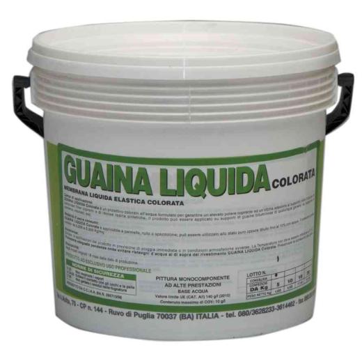 1,0 PZ Di GUAINA LIQUIDA RESINOSA ROSSA  5 KG