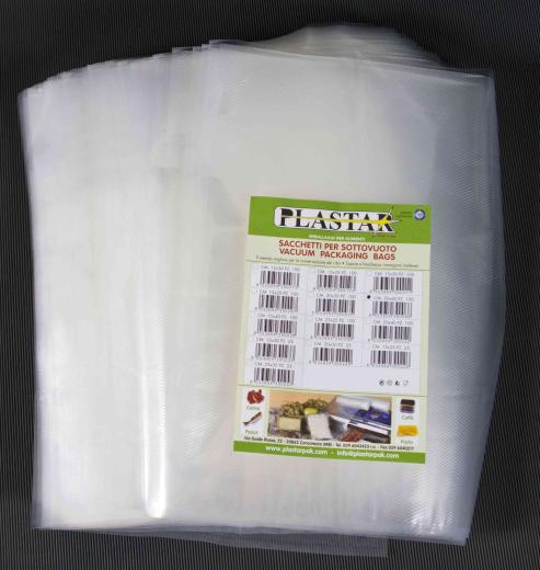 1,0 CF Di BUSTE GOFFRATE 40X60 CM PER SOTTOVUOTO 100 PZ