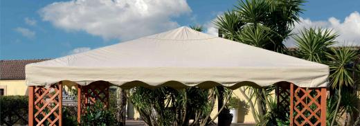 1,0 PZ Di TOP RICAMBIO PER GAZEBO MAXIMA 300X400 CM ECR